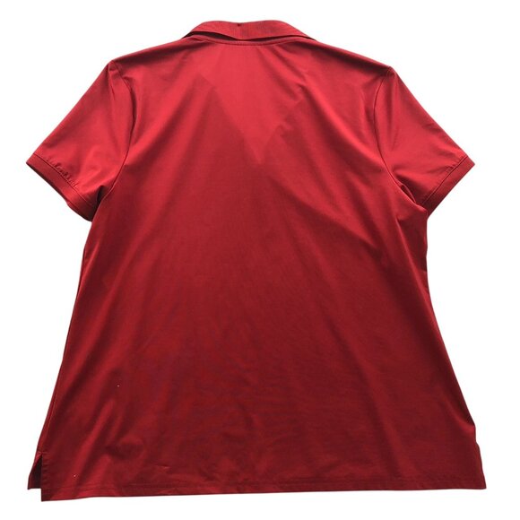 Essentials Women's Polo Shirt Size XL Short Sleeve Classic Red Casual Travel - Picture 2 of 11